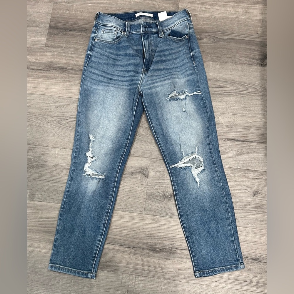 ❥𝐞𝐮𝐧𝐢𝐧𝐚: Tobi Super High Rise Mom Jean Crop - Picture 3 of 8